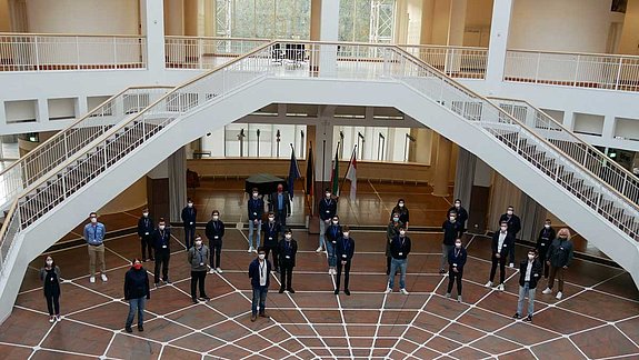 Rathauserkundung mit der Jugendfeuerwehr  Rathauserkundung mit der Jugendfeuerwehr