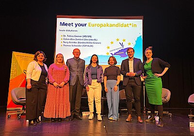 Podiumsdiskussion zur Europawahl 2024 Image-1389