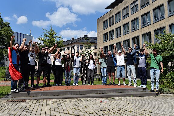 Wir haben uns ein (temporäres) Denkmal gebaut - während der Woche ging es auch um Sichtbarkeit junger Menschen im Leben der Städte. AAA_7584_comp